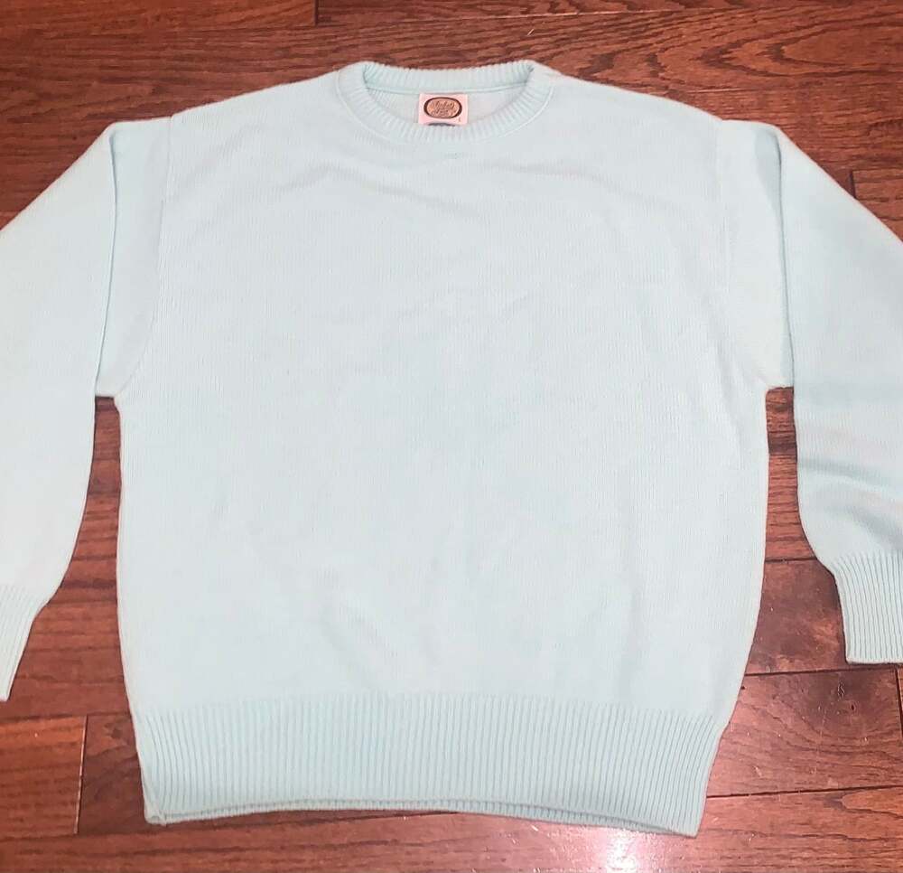 Vintage Picket & Post Sweater Women’s L / Women’s Oversized Light Blue USA
